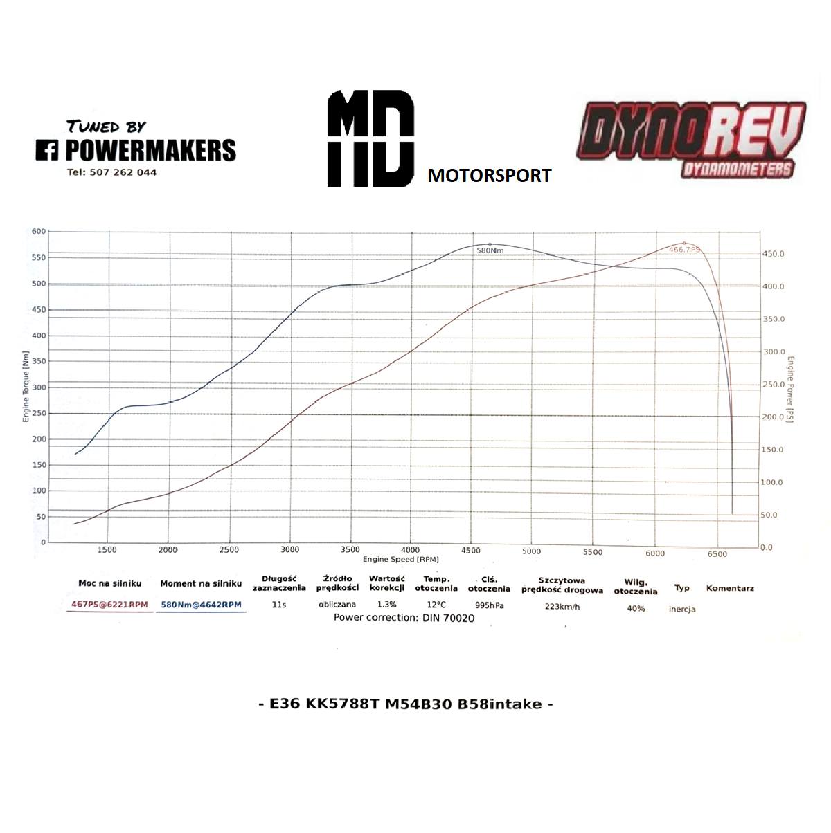 Adapter kolektora ssącego B58 do BMW M50/M52/M54 - obrazek 4